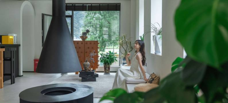 忆时光丨枕溪上·伴山草坪ins风美宿(皖南川藏线月亮湾景区店)图片