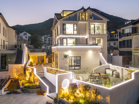 汐畔·Family泳池亲子海景度假民宿 (舟山小乌石塘店)