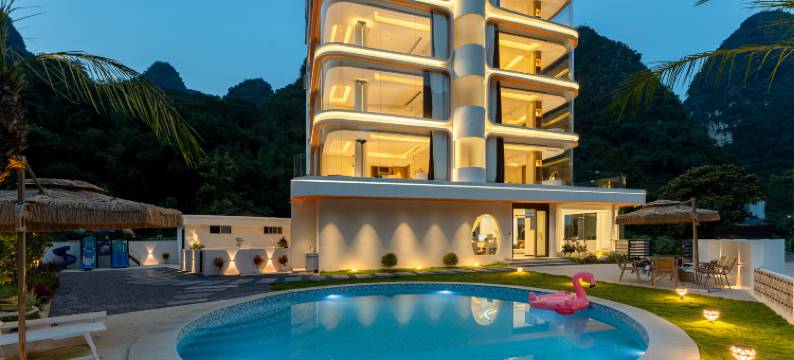 枕畔・山涧云舍|森林吸氧360°悬浮全景美墅(阳朔十里画廊遇龙河店)图片