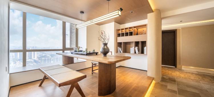 叁合·Levelcell高空观景酒店(花果园购物中心白宫艺术中心店)图片