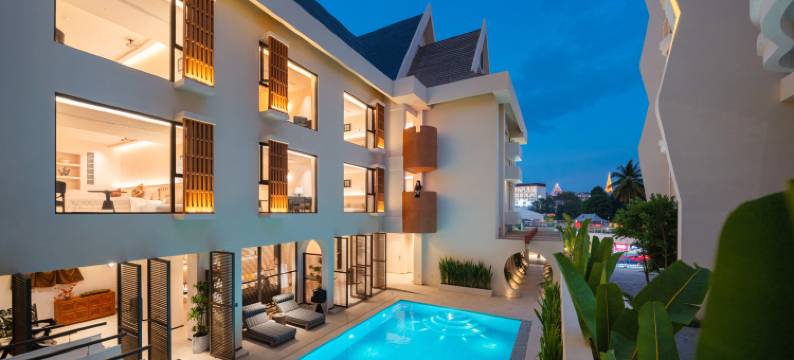 屿兮·漠野VILLA花园别院(西双版纳景洪告庄西双景星光夜市店)图片