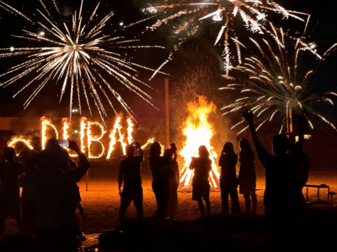 敦煌鸣沙山大漠秘境野奢沙漠露营基地图片