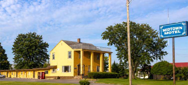 伯灵顿市中心汽车旅馆，靠近34号公路(Midtown Motel Burlington Near Hwy 34)图片