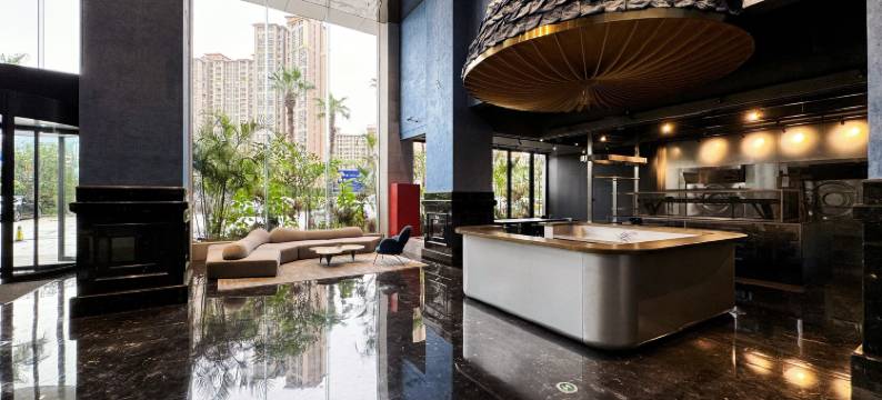 靛蓝纹学酒店(西樵山广东千古情店)图片