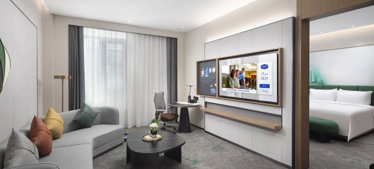 北京传媒大学希尔顿欢朋酒店图片