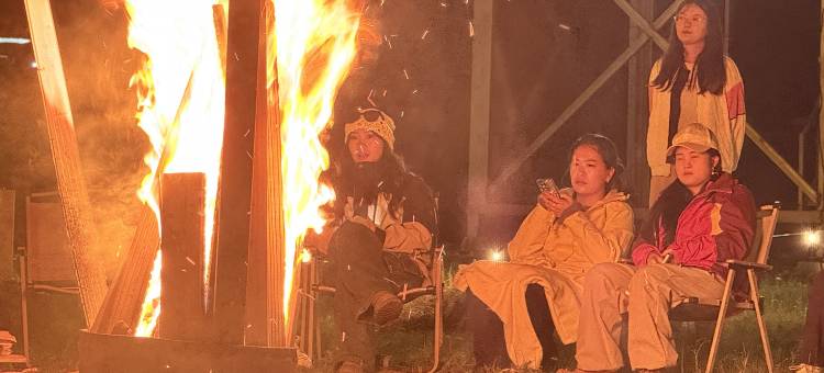 洮源牧歌雪山洛自驾车基地图片
