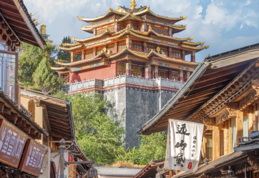 欢途?云泊?Cloud Haven?月光城畔恒压供氧度假美宿（独克宗古城店）外景图