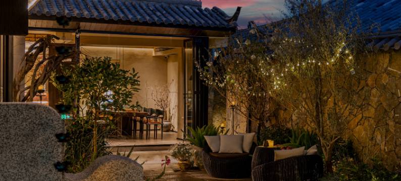 椿一Treene丨全景·设计师中古风度假庭院(丽江古城店)图片