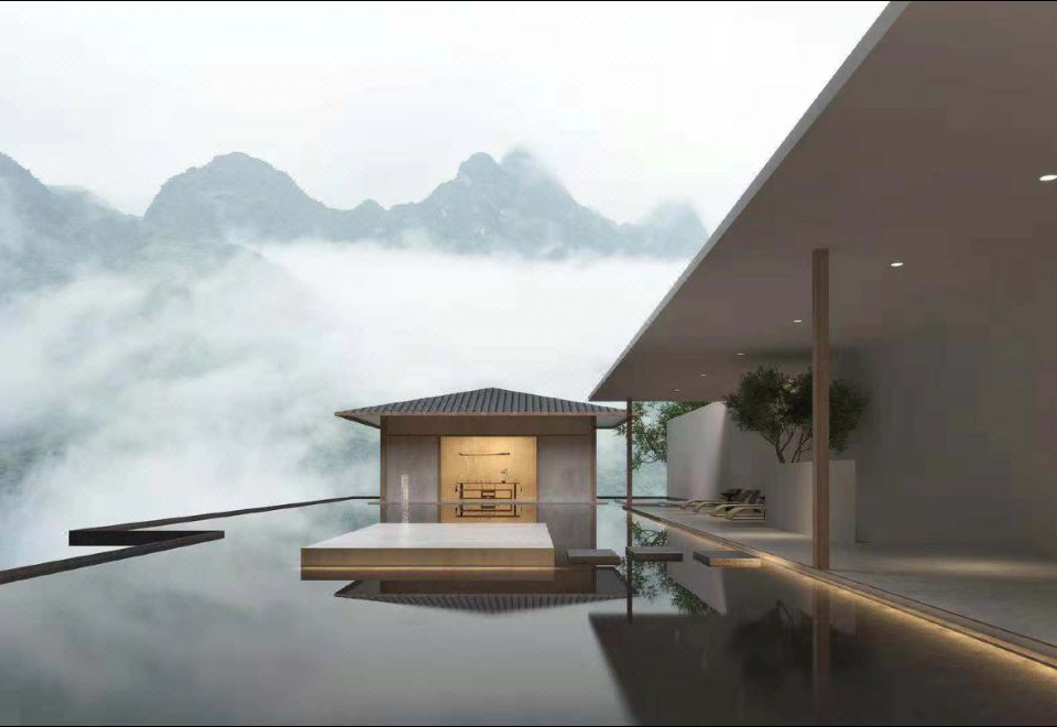 黄果树文凡峤山酒店外景图