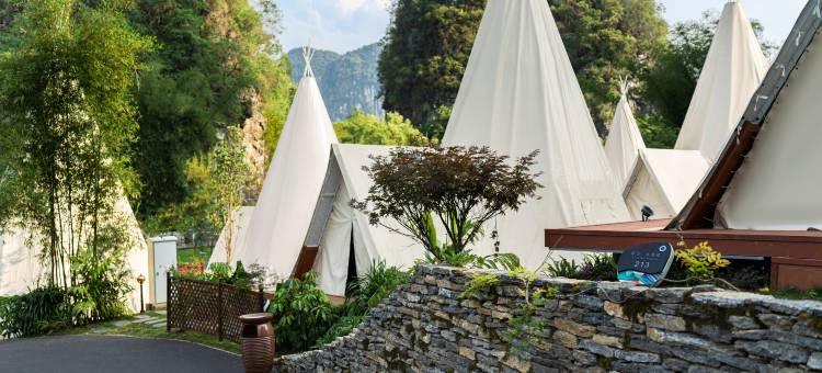 山水笙美星空下帐篷度假酒店(阳朔十里画廊遇龙河店)图片