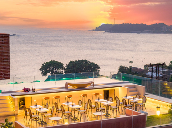 书野家·辰夕｜恒温泳池·轻酒吧·日落海景度假美宿(海泉湾店)