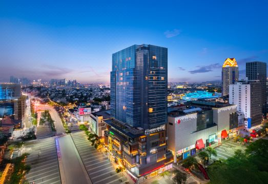 Suzhou Shantang Street City Gate Hospitality Courtyard Hotel over view