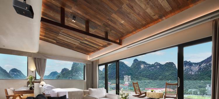 沐野山墅酒店(阳朔遇龙河生态公园桂林千古情店)图片