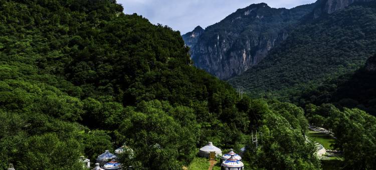 壶关红豆峡澳涞山庄图片