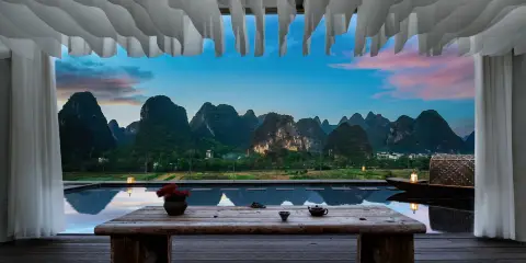 自由鳥•覓野度假山舍(陽朔遇龍河景區舊縣碼頭店)