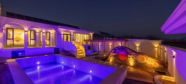 盖州浛瑞民宿温泉庭院图片