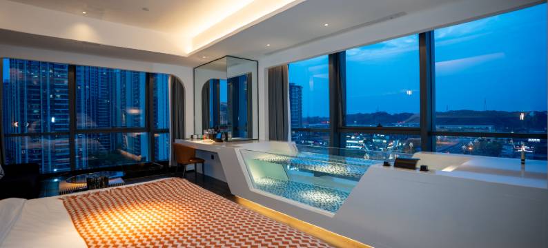 乐山云上汤池酒店(乐山高铁站世豪广场店)图片