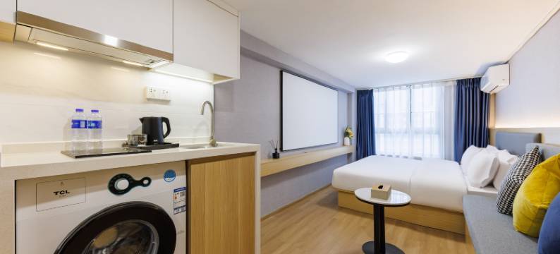 美柏•轻居国际公寓(沙贝地铁站店)图片