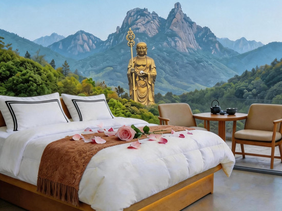 九华山Ksitigarbha┃ 即心智慧庭院高端民宿(九华山风景区店)