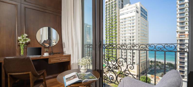 岘港金莲酒店 - 屋顶酒吧海景(Golden Lotus Hotel Da Nang - Rooftop Bar Sea View)图片