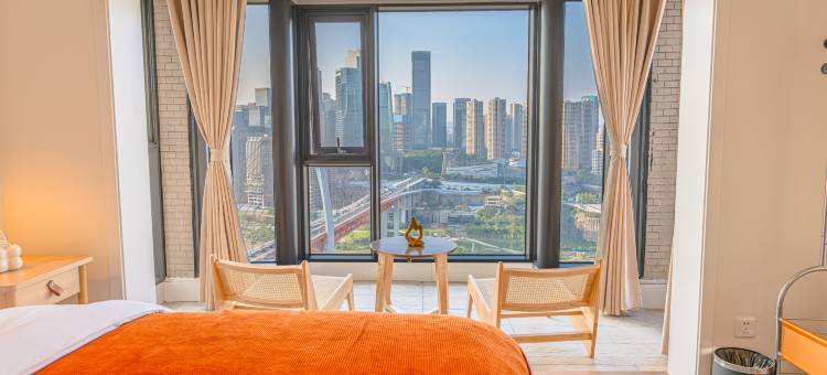 夕恋Scenery·蔚蓝江畔观景美宿(重庆洪崖洞来福士店)图片