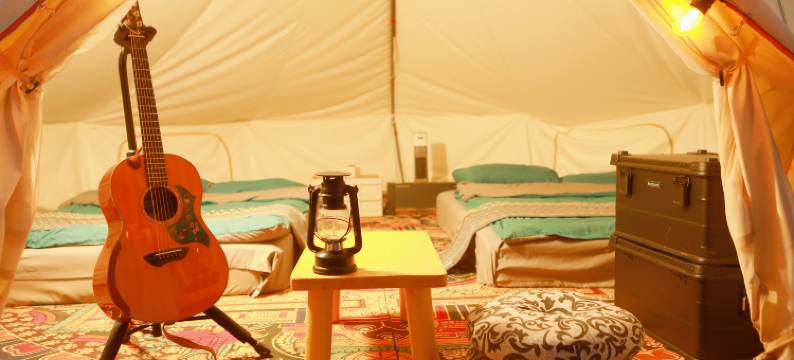 敦煌沙坡头野奢国际沙漠露营基地图片