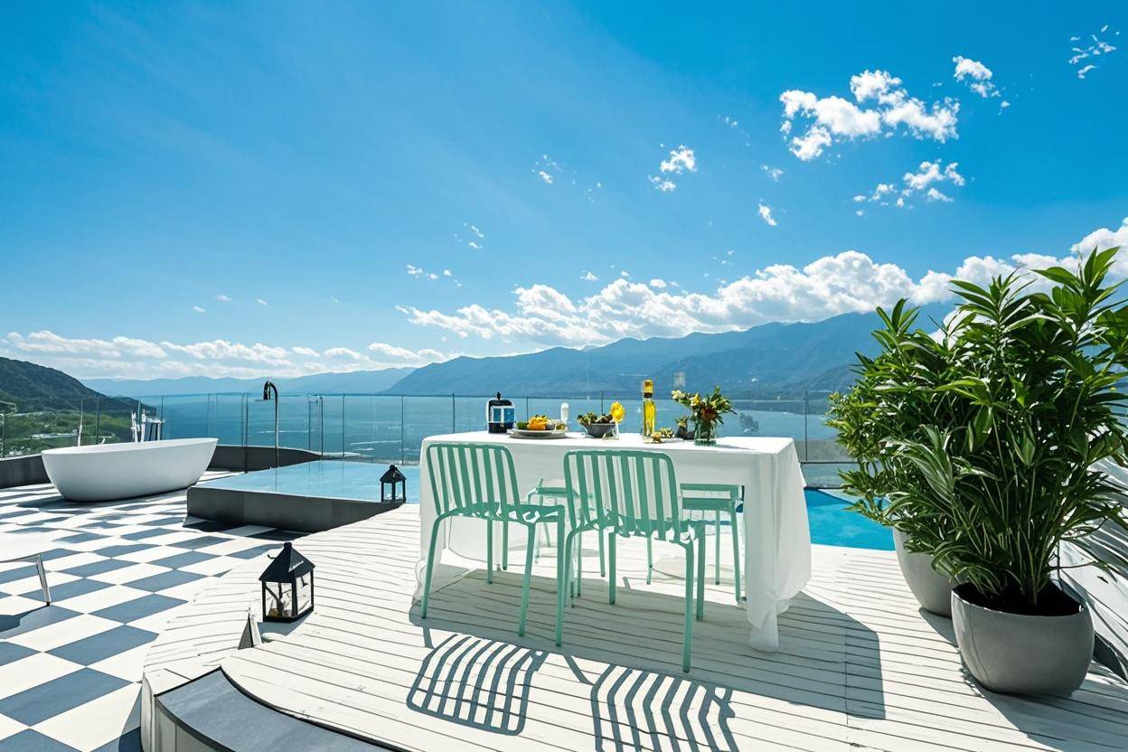 大理·久肖|View·全视野苍洱半山·海景度假美墅(洱海观景店)图片