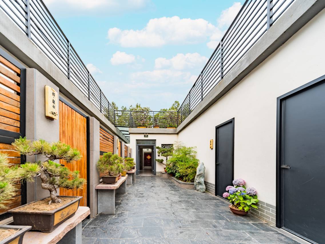 花筑·晓初丨山景美学设计师丨度假民宿酒店(泰山红门登山口店)图片