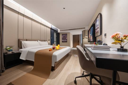 星岚城景WONDERFULLYMOMENTS酒店(石家庄火车站塔坛国际商贸城店)