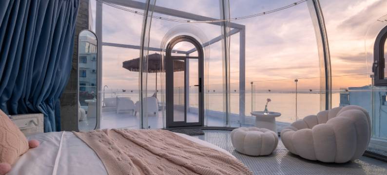 三亚SUMMER悠悠夏日长·设计师全海景艺宿(天涯海角店)图片