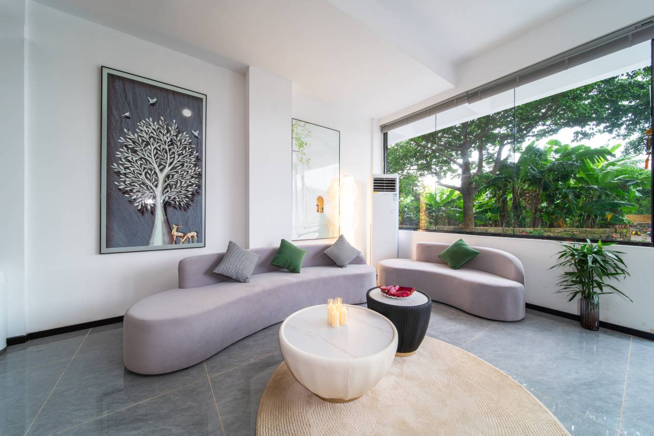 涠洲岛辰心云舍度假庭院