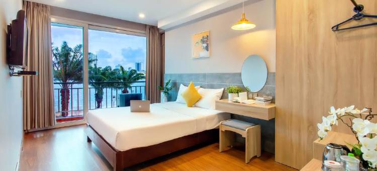 岘港快乐日河畔酒店及水疗中心(Happy Day Riverside Hotel & Spa Danang)图片
