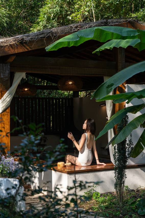 湖州妙山里·花园私汤度假民宿(长颈鹿庄园店)图片