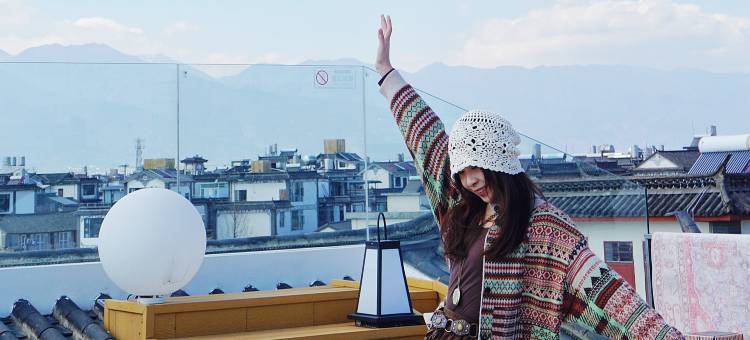 大理龙龛码头●柿野SHIYE丨Cafe Coco设计师美宿(摩洛哥天台店)图片