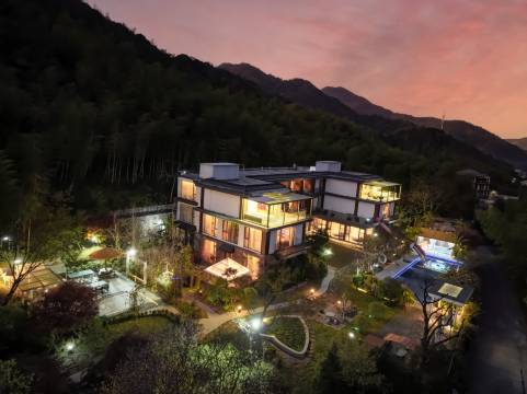 莫干山开臣璞居竹海温泉美宿图片