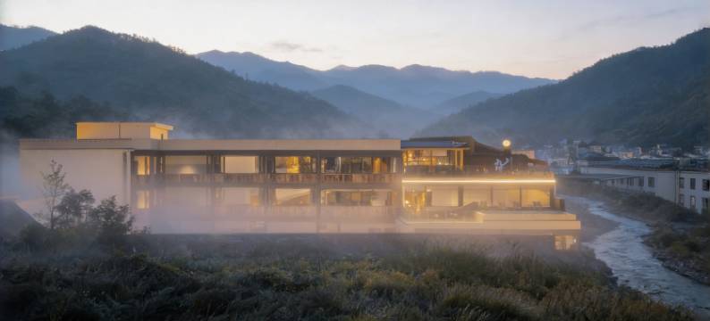 九寨沟•暮山图片