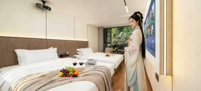 瑶巢山舍丨180°推窗见景In The Forest·自然美学·轻奢主题美宿图片