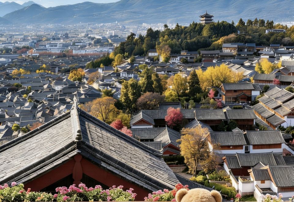Luyee · Yunxiangguan Panoramic Guesthouse (Dashuiche, Lijiang Old Town) over view