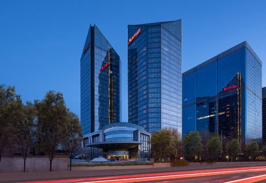 Beijing Marriott Hotel NortheastOver view