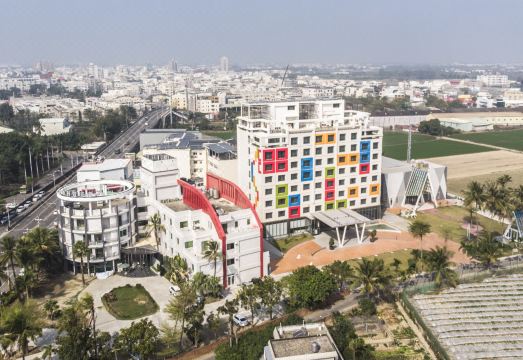 Larc Hotel over view