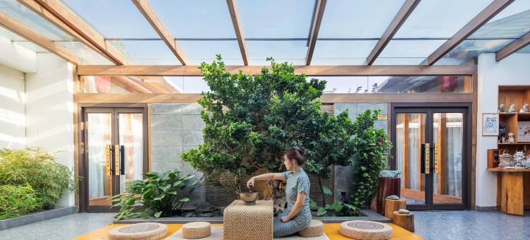 拾宿·设计师·花园式古宅院落民宿(忻州古城店)图片