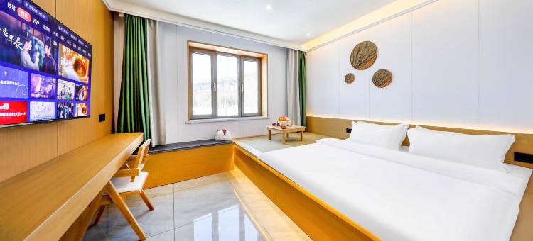 二浪河一场雪一冬天民宿图片