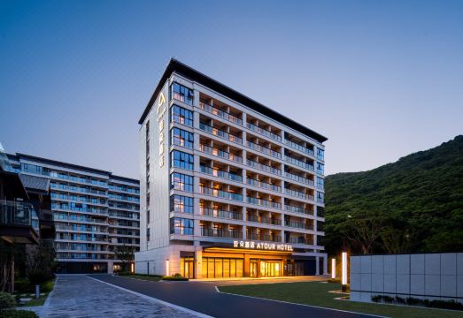 舟山普陀朱家尖南沙景区亚朵酒店外景图