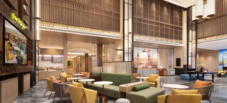 哈尔滨群力希尔顿惠庭酒店图片