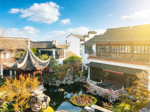 仁德Villa·中式园林设计·湖景度假隐墅(太湖东山景区店)