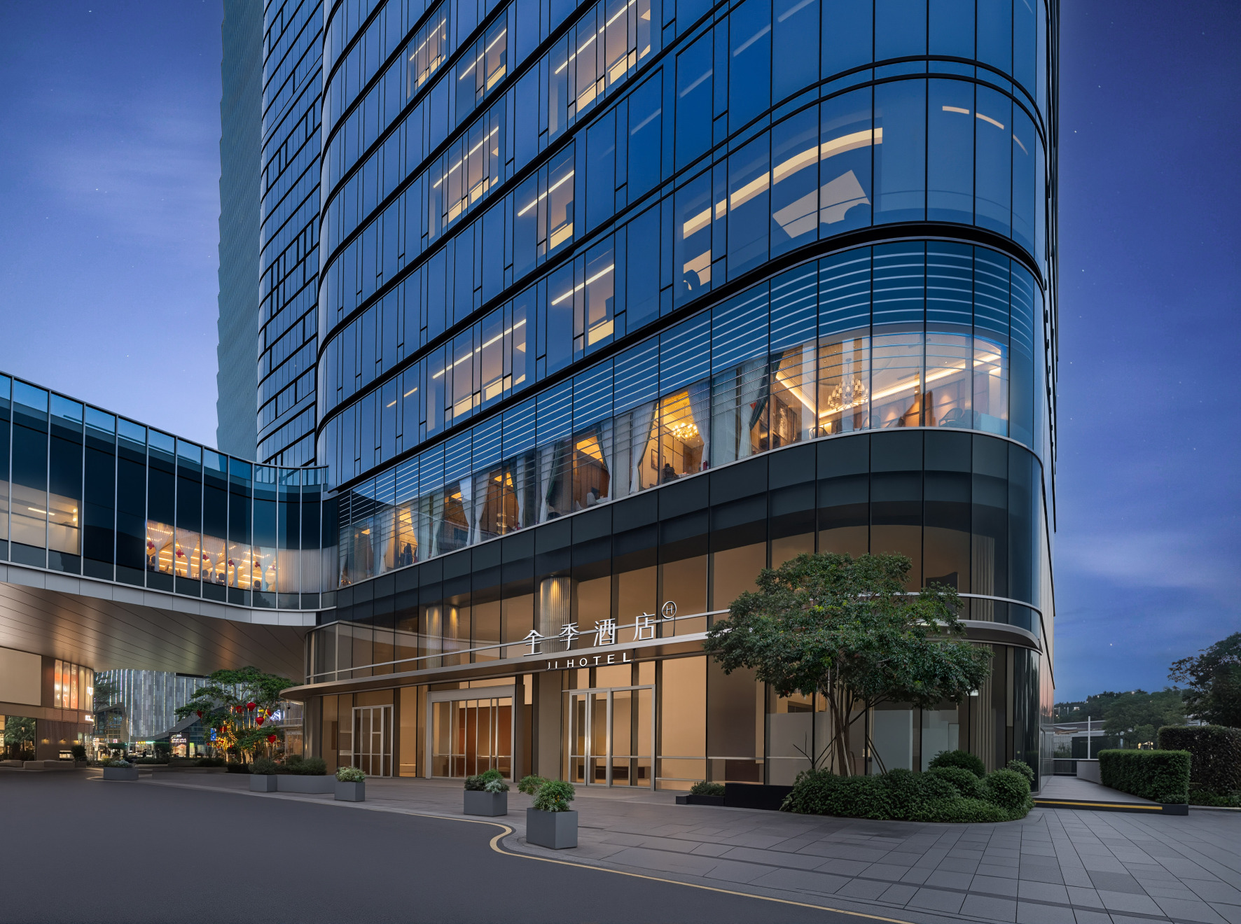 酒店外观