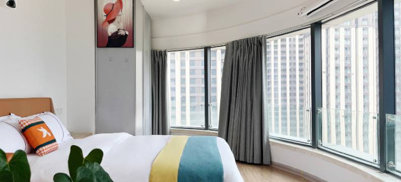 福州泊曼精品公寓(东二环泰禾广场竹屿地铁站店)图片