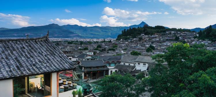 Nell和风庭· 一川风月丨观雪山古城全景酒店(丽江古城大水车店)图片