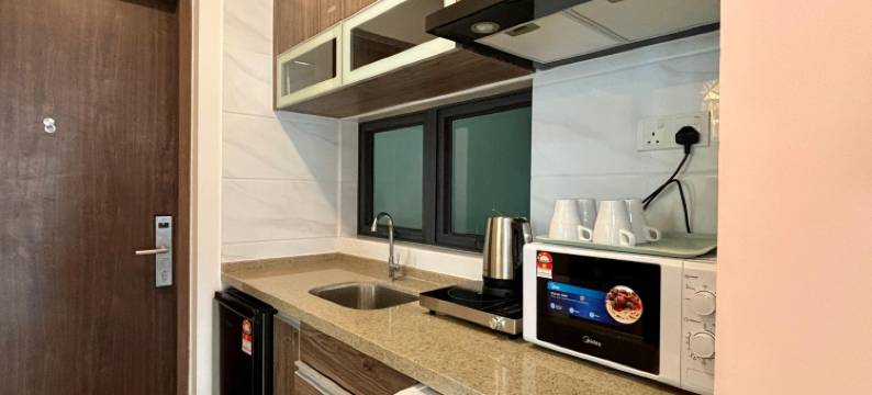 海景一房一卫4人高级公寓森林城市 1E-901(Seaview 1B1R 4pax condo Forest City 1E-901)图片