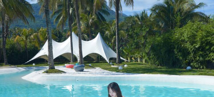 万宁青鸟逸筑 Blue Bird·无边泳池 ins 风设计师海墅(日月湾店)图片